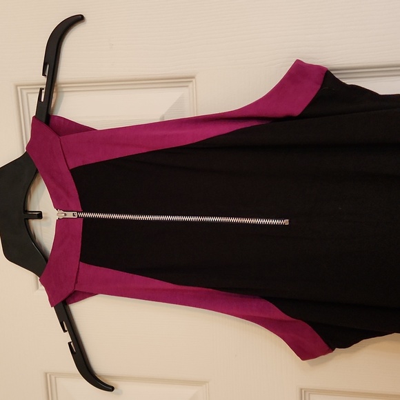 INC International Concepts size Large zipper back dress - Picture 3 of 3